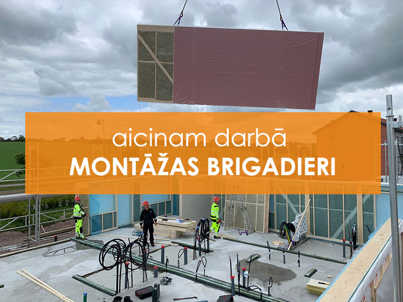 Darbs ārzemēs / brīvas vakances / namdaris / celtnieks / brigadieris