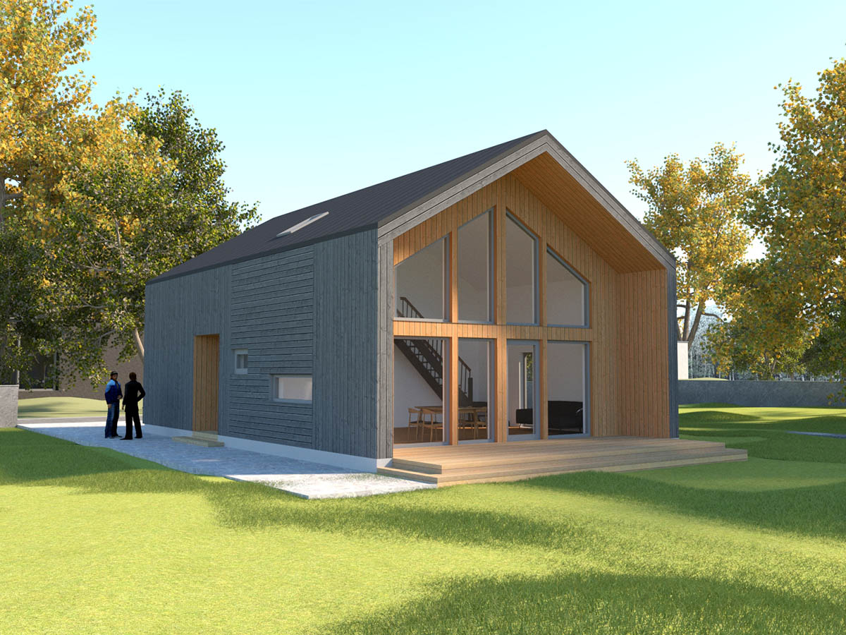 VITBUVE prefabricated wooden house design - VIT-120